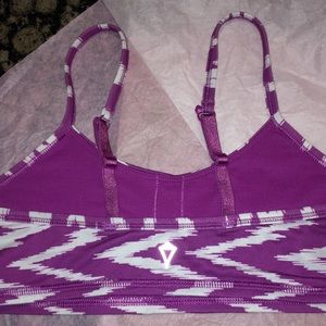 Ivivva crop top with racer back option